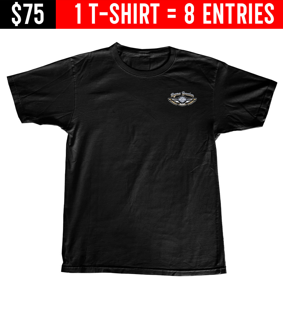 GIVEAWAY T-SHIRT: 100th Year Anniversary Men's Short Sleeve (8 Entries)