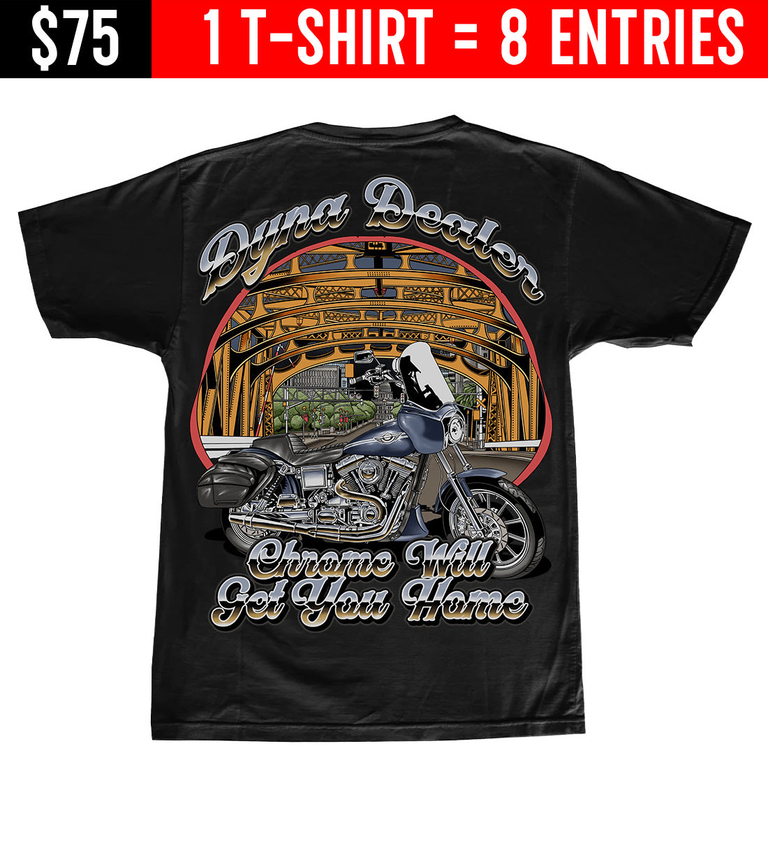 GIVEAWAY T-SHIRT: 100th Year Anniversary Men's Short Sleeve (8 Entries)
