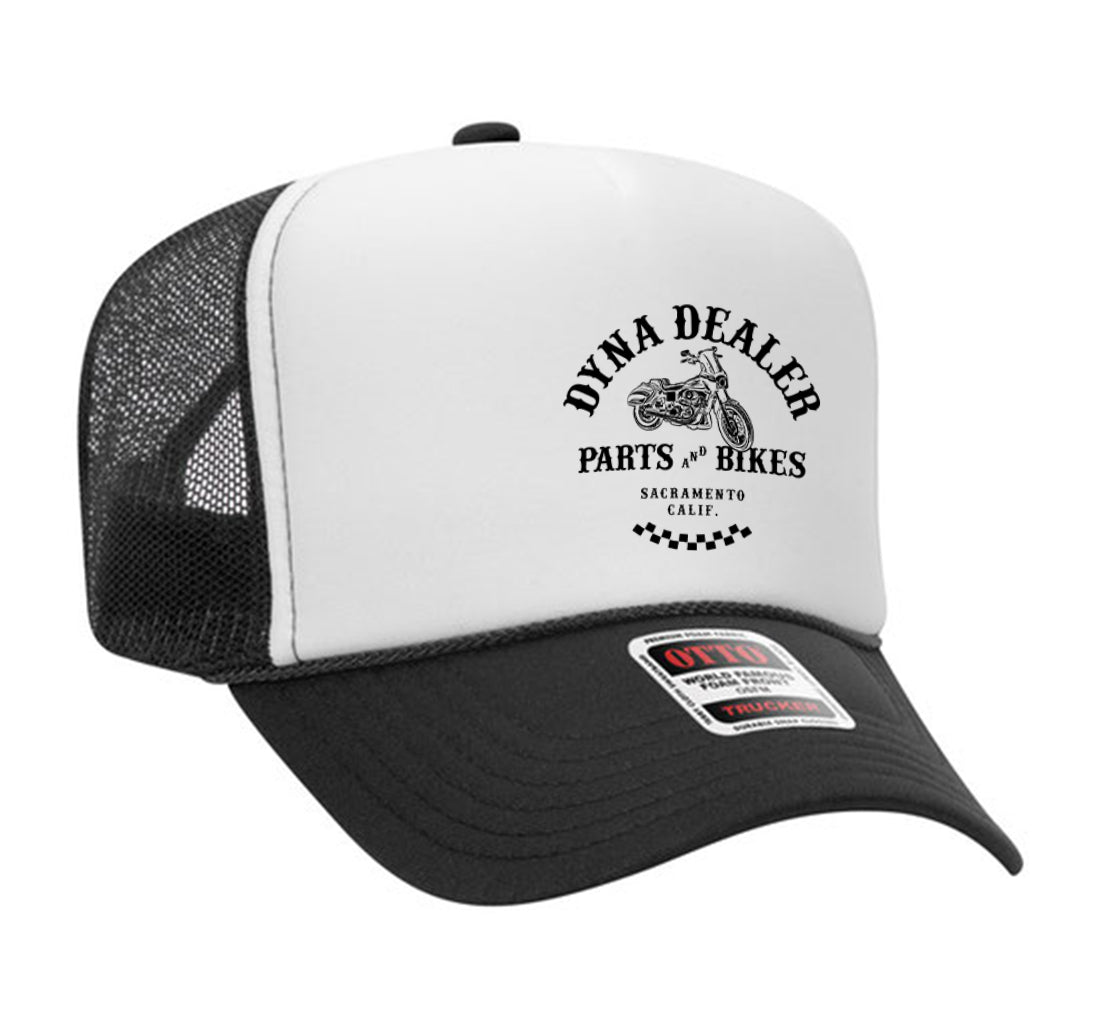 Lockup Trucker Hat (black/white)