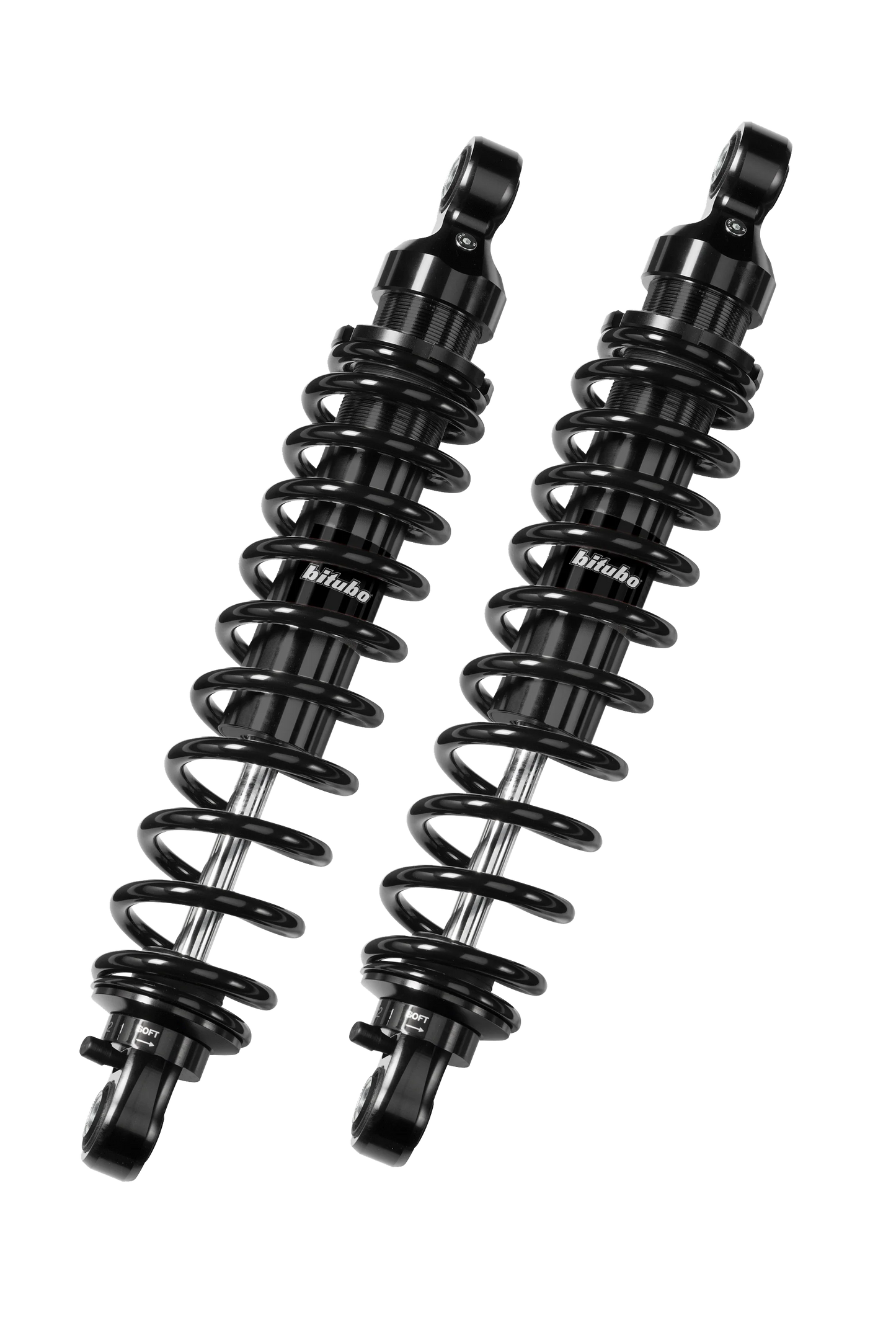 Bitubo | WME Preload & Stepless Rebound Adjust Twin Rear Shocks