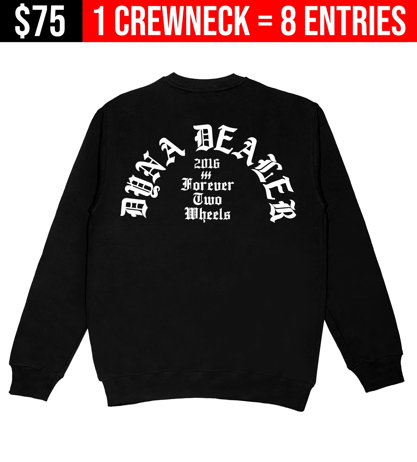 GIVEAWAY SWEATSHIRT: FTW Men's Crewneck Sweatshirt (8 Entries)