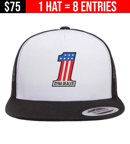 GIVEAWAY HAT - Numero Uno Dyna Dealer Classic Snap - Black (8 Entries)