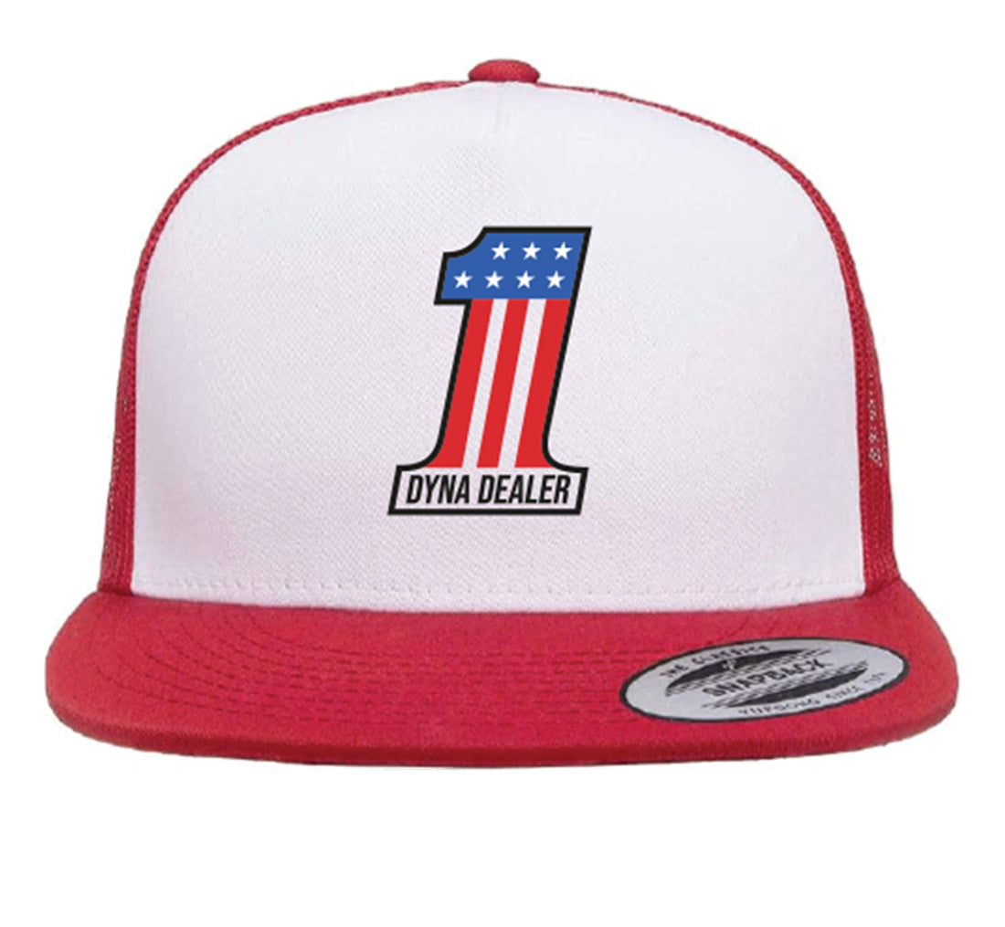 Numero Uno Classic Snap Back Hat (red)