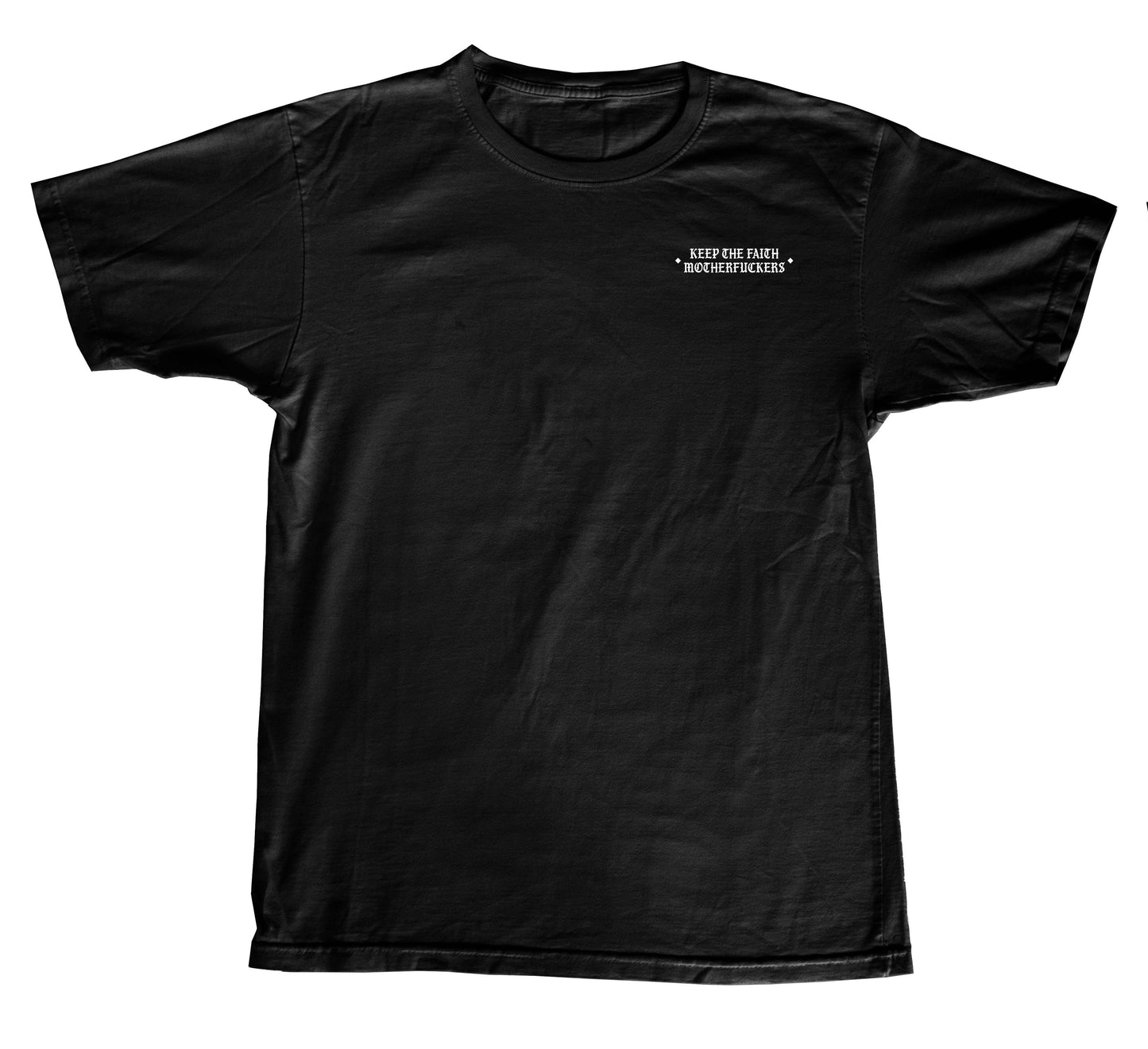 GIVEAWAY T-SHIRT: Keep the Faith Men's Short Sleeve (8 Entries)