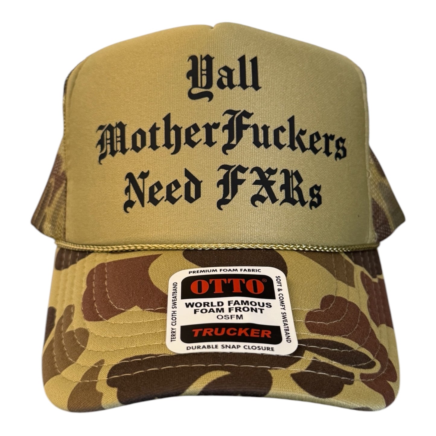 Ya'll MFs Need FXRs Trucker Hat (1 Entry)