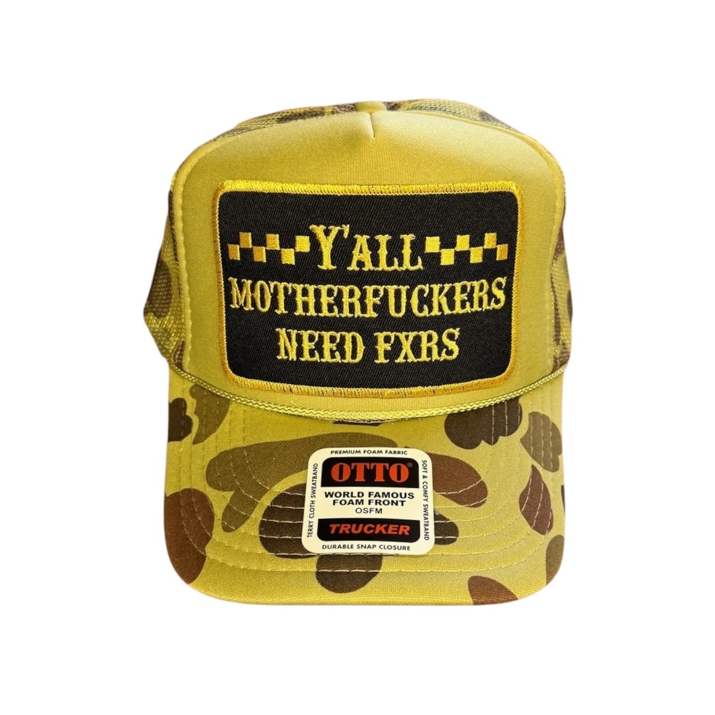 Ya'll MFs Need FXRs Patch Trucker Hat (1 Entry)