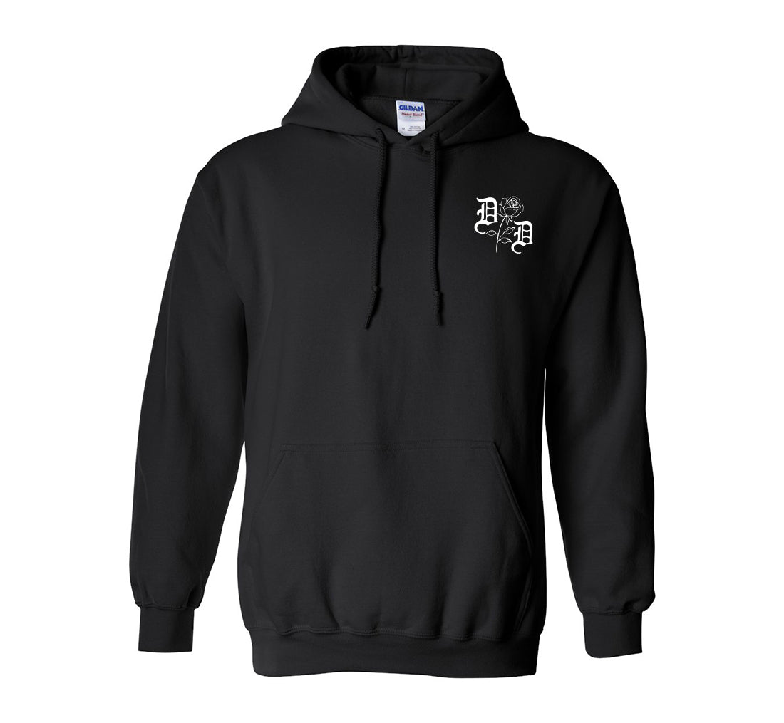 GIVEAWAY SWEATSHIRT: Split Rose Men's Hoodie (8 Entries)