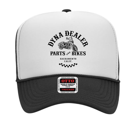 Lockup Trucker Hat (black/white)