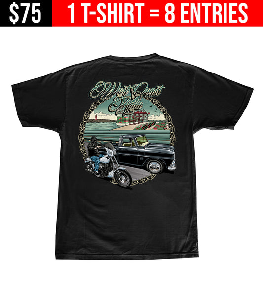 GIVEAWAY T-SHIRT: West Coast Killa Men's Short Sleeve (8 Entries)