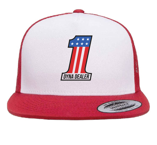 Numero Uno Classic Snap Back Hat (red)