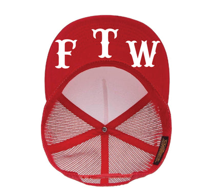 Numero Uno Classic Snap Back Hat (red)