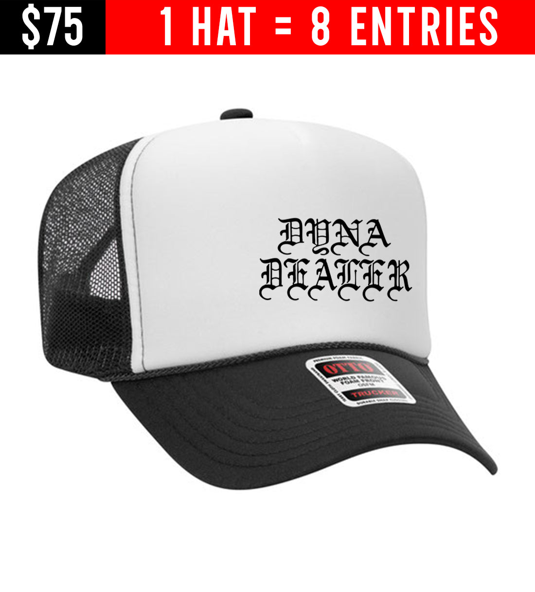 GIVEAWAY HAT - Dyna Dealer Trucker Hat (8 Entries)
