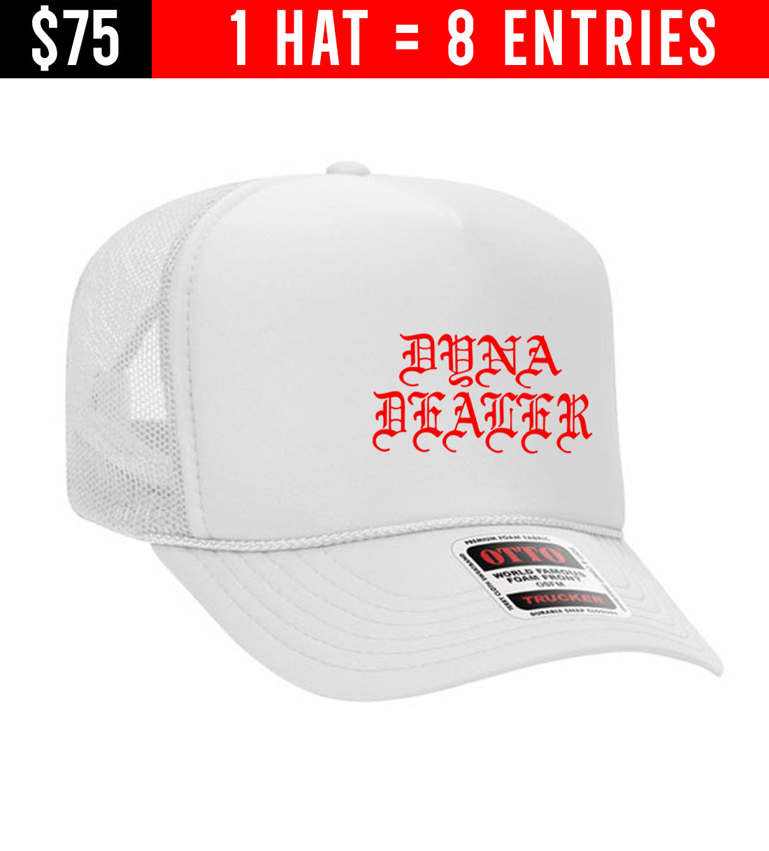 GIVEAWAY HAT - Dyna Dealer Trucker Hat (8 Entries)