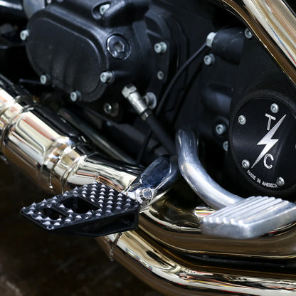Thrashin Supply Co. Militant Footpegs | Front/Rear | Dyna / FXR / Sportster / Softail / Touring