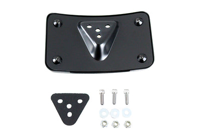 Curved Laydown License Plate Frame