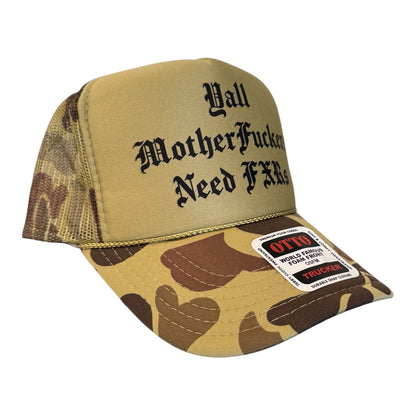 Ya'll MFs Need FXRs Trucker Hat (1 Entry)