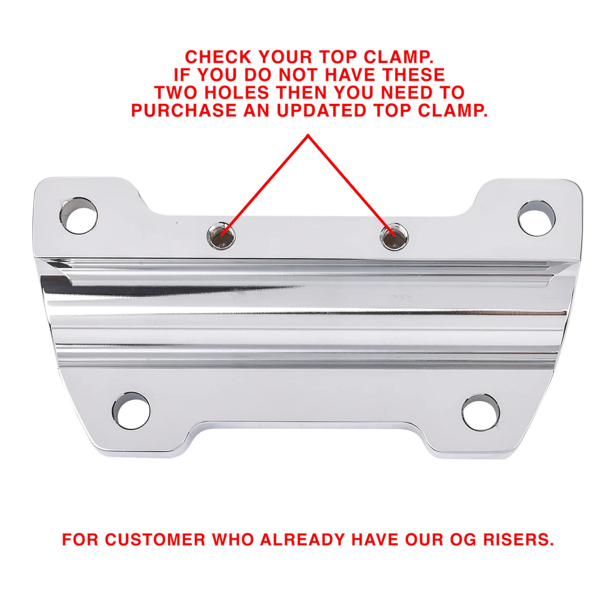 Thrashin Supply Co. "Updated" OG Riser Top Clamp