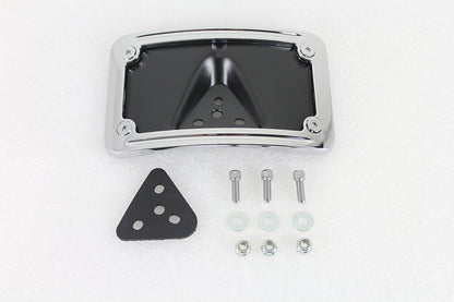 Curved Laydown License Plate Frame