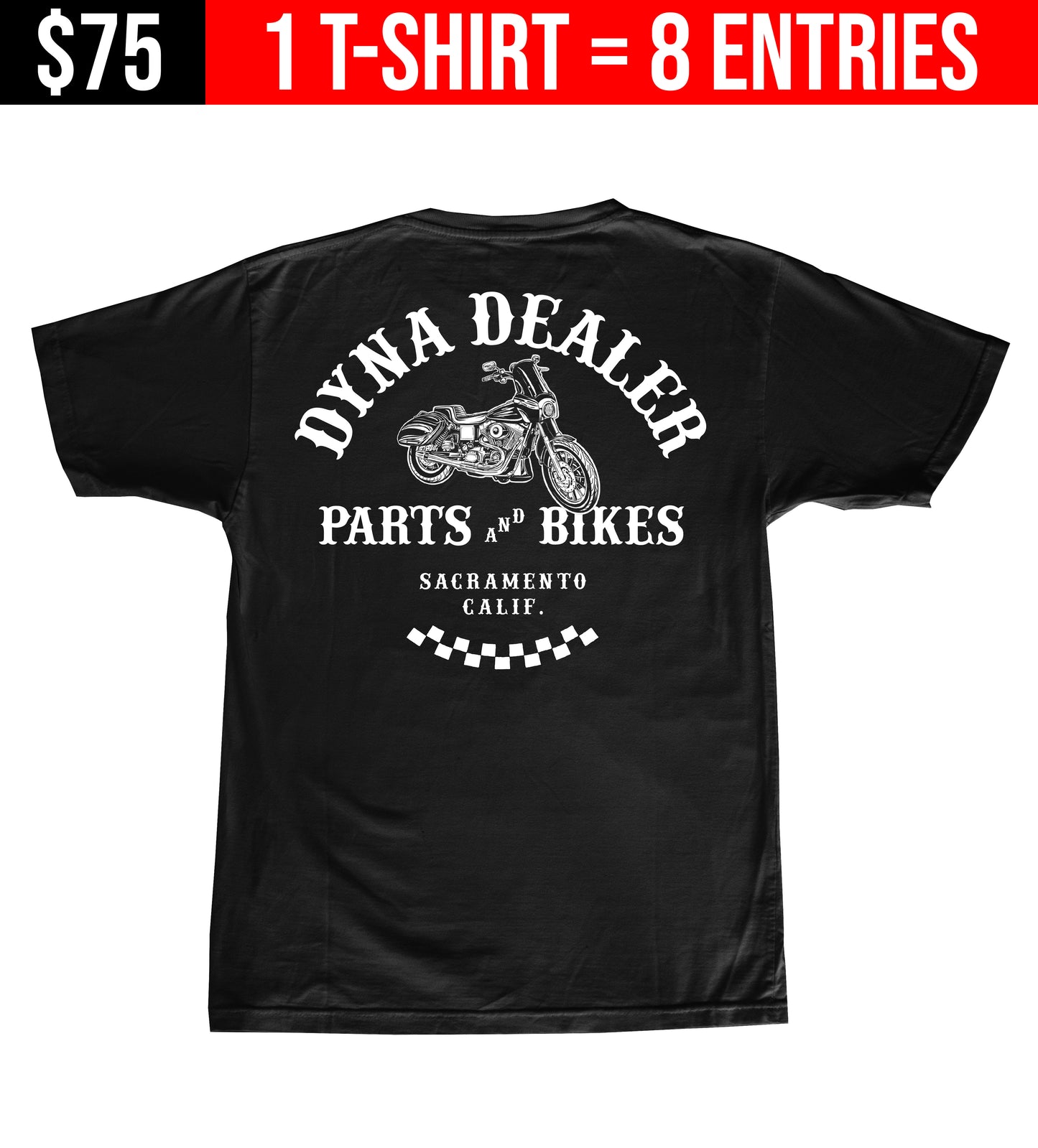 GIVEAWAY T-SHIRT: DynaDealer Lockup Men's Short Sleeve (8 Entries)